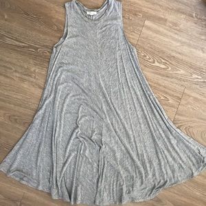 Gray Flowy Sundress